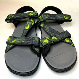 New Kid's Bayview Sport Sandal Velcro‎ blue summer shoes water boating camping